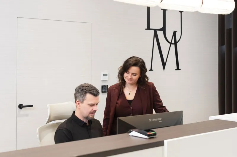 Lumi Clinic Żory - recepcja
